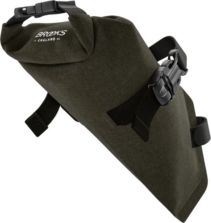 Brooks Scape Saddle Roll Bag Satteltasche - mud green | 1500 ml Sonderangebot