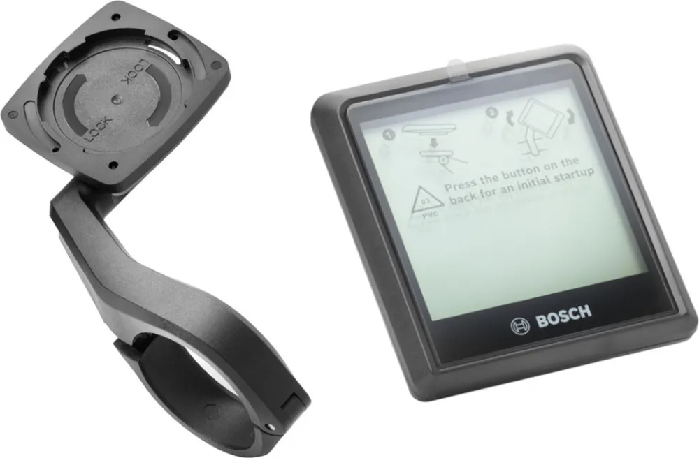 Bosch Intuvia 100 Nachrüst-Kit - schwarz | 31,8 mm Zertifiziert