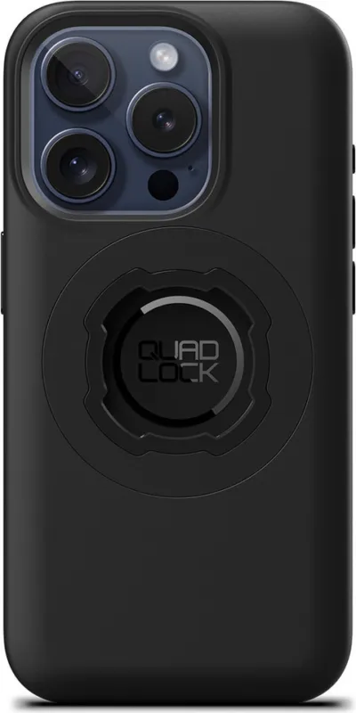 Quad Lock MAG Case Smartphone-Hülle für iPhone 15 Pro - black Preiswert