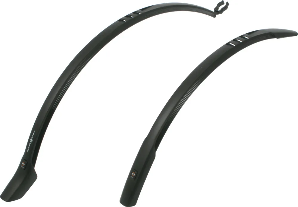 Neu SKS Velo 42 Urban Schutzblech Set VR+HR für 28" - schwarz | 42 mm