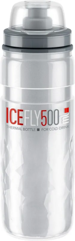 Elite Ice Fly Trinkflasche 500 ml - transparent | 500 ml Rabatt