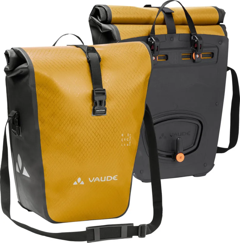 Begrenztes Angebot VAUDE Aqua Back (rec) Hinterradtaschen - burnt yellow | 48000 ml