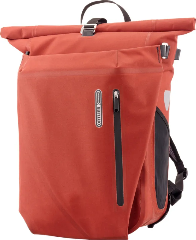 Beliebt ORTLIEB Vario Plus QL2.2 Rucksack-Fahrradtasche Hybrid - dark chili | 26000 ml