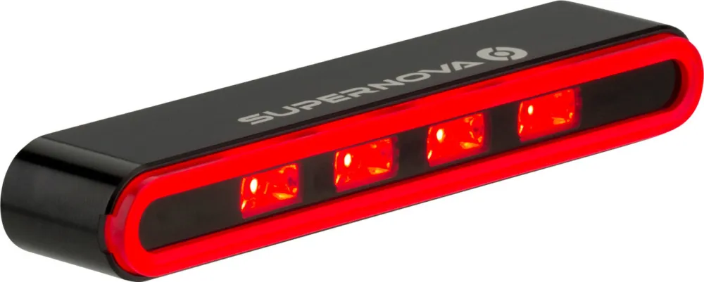 Supernova M99 Tail Light 2 PRO E-Bike Rücklicht 12 V mit StVZO-Zulassung - schwarz | 2200 Direkt Vom Hersteller