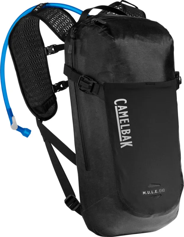 Camelbak Mule Evo Trinkrucksack + 3 L Trinkblase - black-silver | 12 l Aktuell