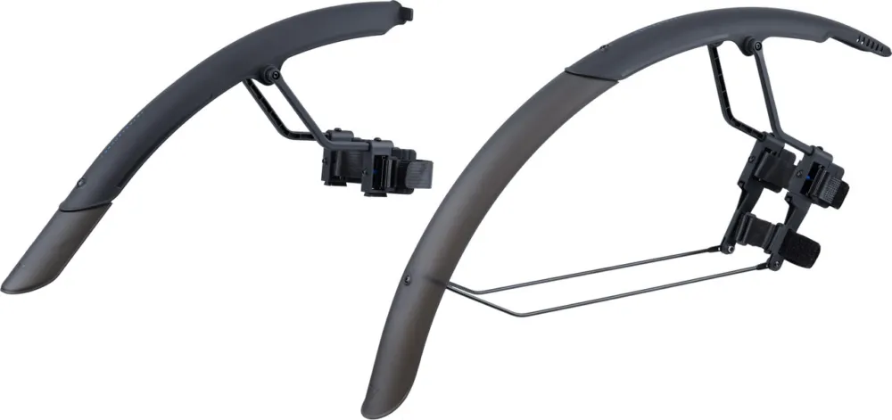 Topeak TetraFender R1 & R2 Schutzblech Set VR+HR - schwarz Finale Aktion