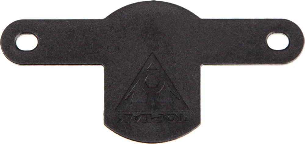 Topeak Rücklichtadapter Standard für Gepäckträger - schwarz Neu