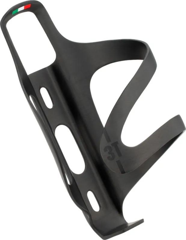 3T Carbon Linksträger / Rechtsträger Flaschenhalter - black | links Letzte Chance