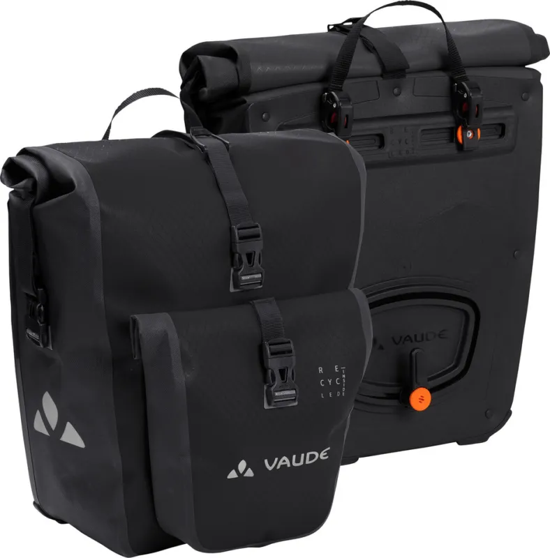 Sale VAUDE Aqua Back Plus (rec) Hinterradtaschen - black | 51000 ml