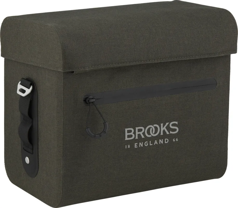 Neuheit Brooks Scape Handlebar Case Lenkertasche - mud green | 8000 ml