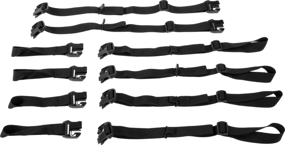 ORTLIEB Cargo Straps Gurte - black Nur Heute