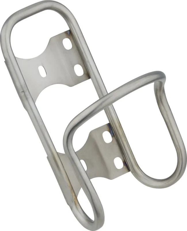 Preiswert King Cage Side Loader Titan Flaschenhalter - silber