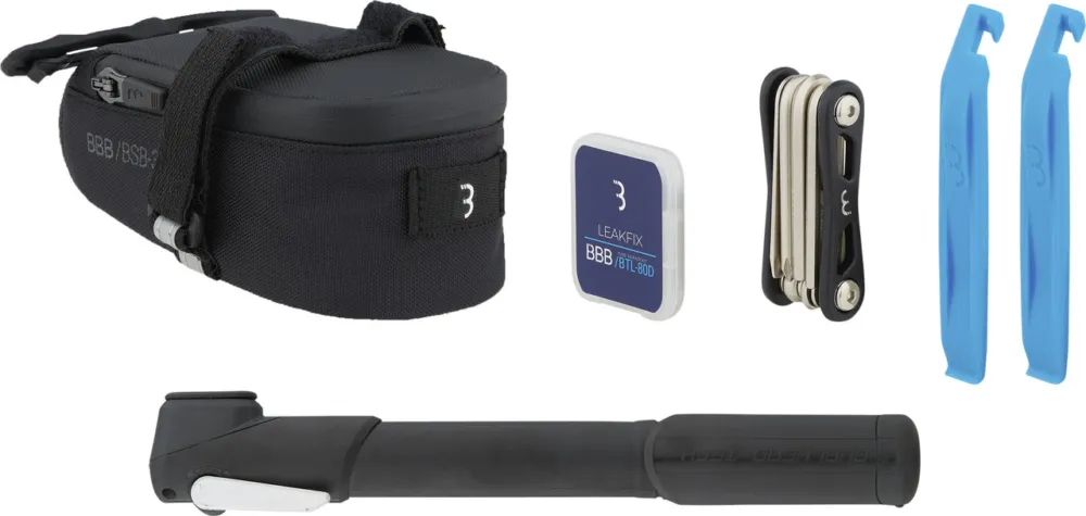 Highlight BBB CombiSet EasyPack BSB-56 Satteltasche + Werkzeugset - schwarz | 640 ml