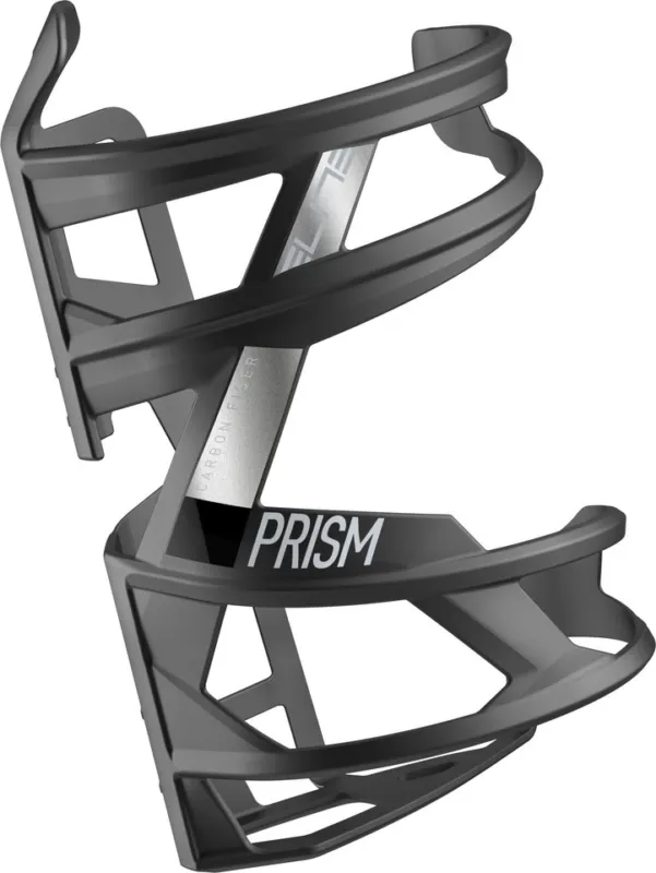 Elite Prism Carbon Linksträger / Rechtsträger Flaschenhalter - schwarz-schwarz matt | rechts Ausverkauf