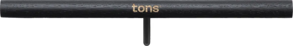 Tons Short Bar A Wandhalterung - matt black Preis Gesenkt