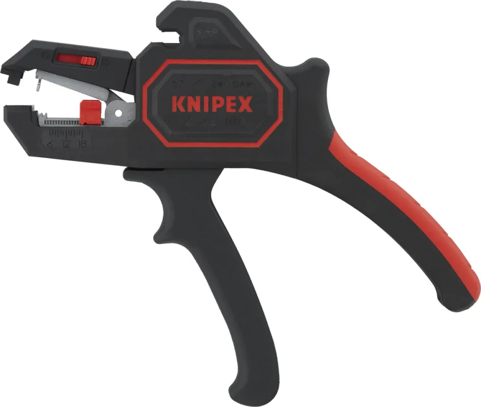 Knipex Automatische Abisolierzange - schwarz-rot Direkt Vom Hersteller