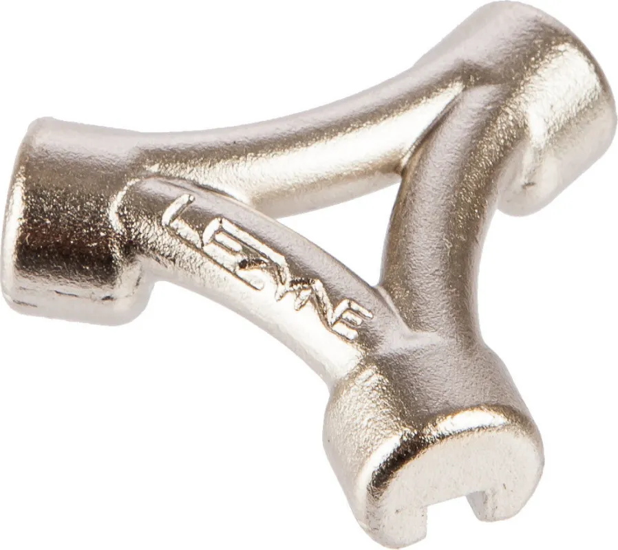 Lezyne Speichenschlüssel 3-Way Spoke Wrench Shop Tool - silber Schnäppchen