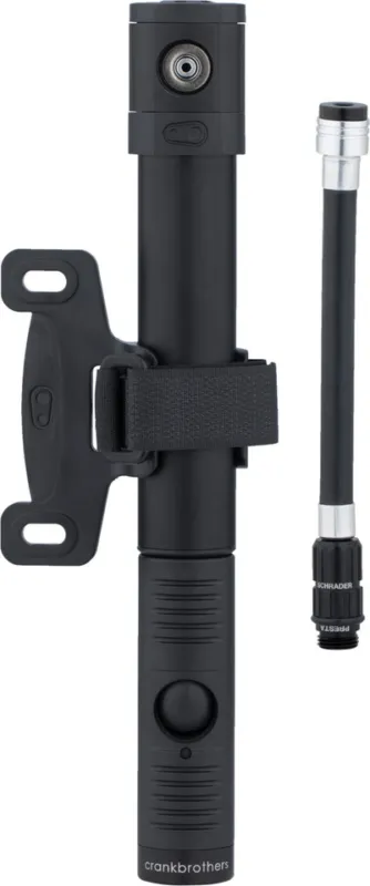 crankbrothers Klic HV Minipumpe - silver Neu Im Sortiment
