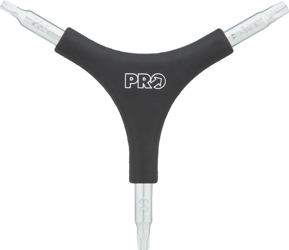 PRO Y-Dreiarmschlüssel Torx - schwarz-silber Preisreduziert