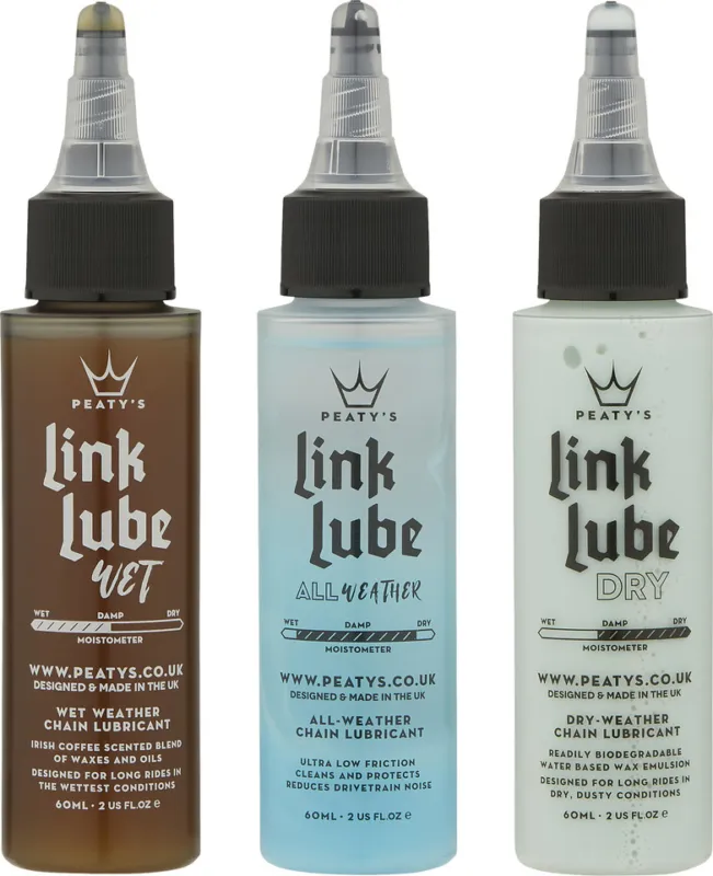 Bestpreis Peaty's LinkLube All Seasons Kettenöl Starter Pack - universal | 180 ml