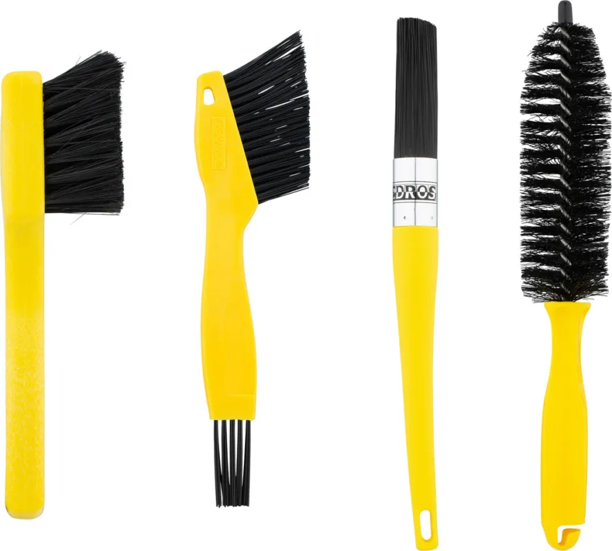 Pedros Pro Brush Kit Reinigungsbürstenset - gelb-schwarz Ausverkauf