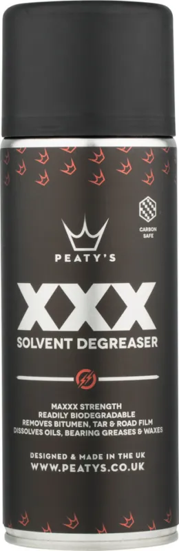 Schnäppchen Peaty's XXX Solvent Degreaser Entfetter - universal | 400 ml