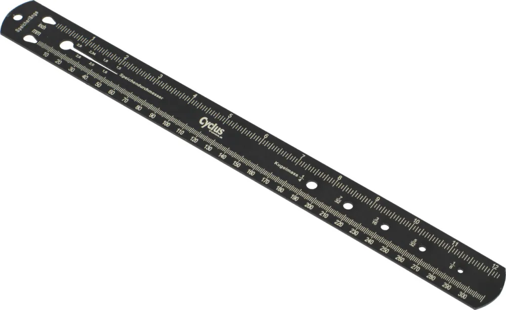 Cyclus Tools Speichenmesswerkzeug - schwarz Neue Ware