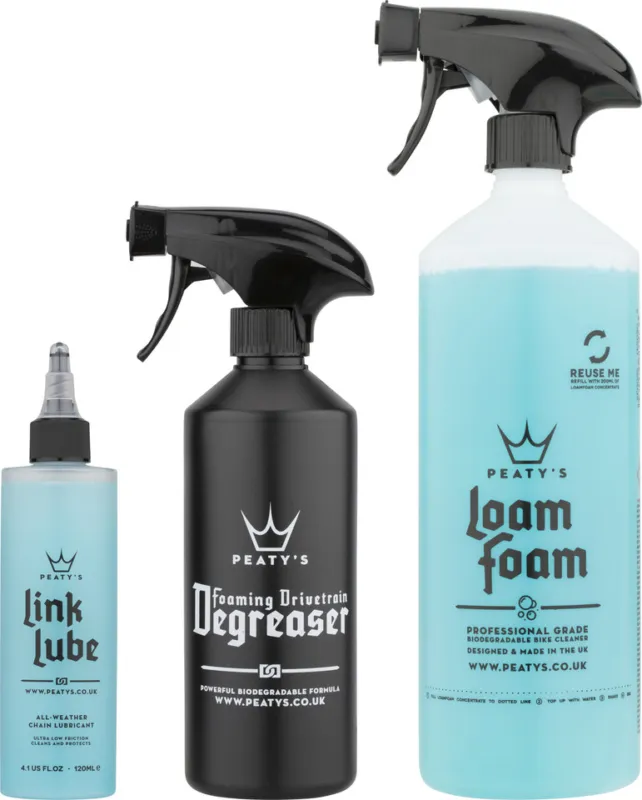 Nur Heute Peaty's Wash Degrease Lubricate Reinigungsset - universal
