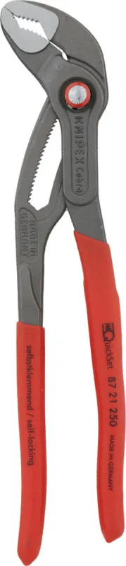 Knipex Cobra QuickSet Wasserpumpenzange - rot Bestseller