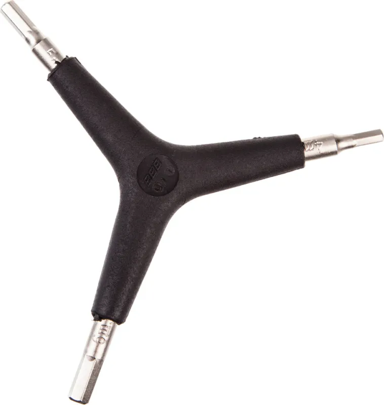BBB ThreeStar BTL-28 Y-Innensechskantschlüssel - schwarz-silber Neuheit