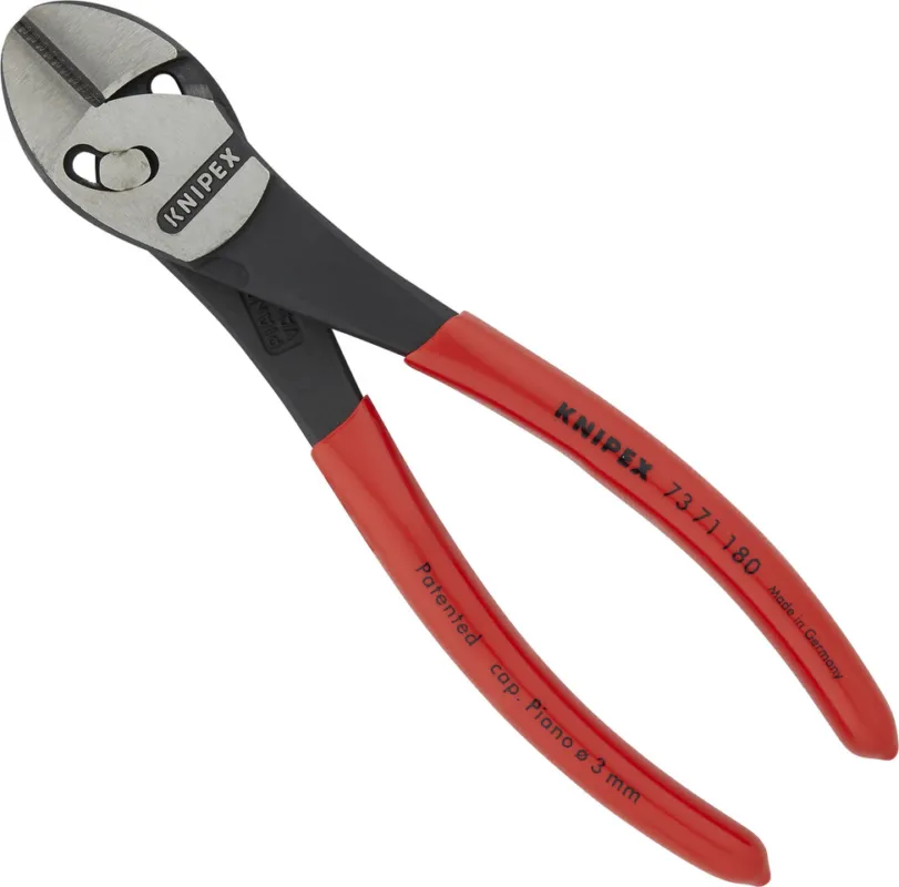 Knipex TwinForce® Hochleistungs-Seitenschneider - rot Schnäppchen