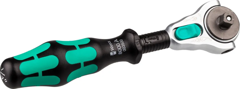 Wera Zyklop Speed Ratsche 1/4" - schwarz-grün Neuheit