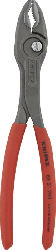 Geprüft Knipex TwinGrip Frontgreifzange - rot