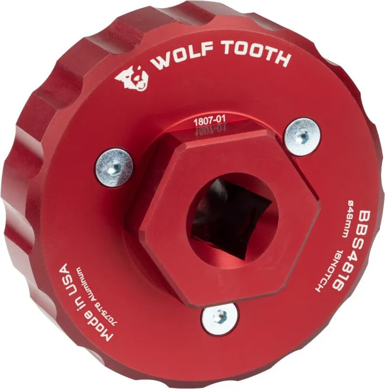 Wolf Tooth Components BBS4816 Innenlagerwerkzeug - red Preiswert