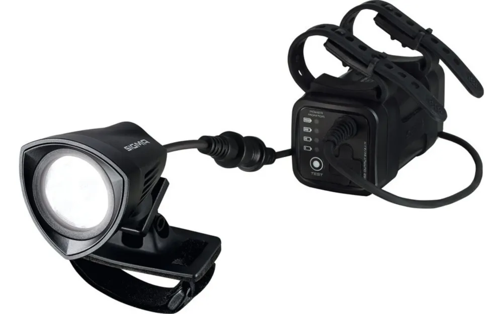 LED-Helmlampe Sigma Buster 2000 HL, schwarz Sichere Zahlung