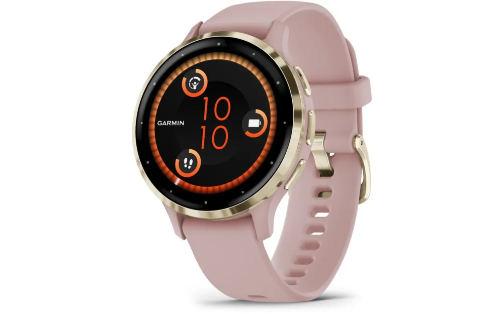 Garmin Venu 3S Smartwatch, Schnellwechsel-Silikon-Armband 41mm - Silber Markenprodukt