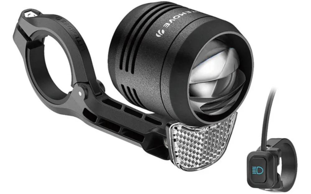 Litemove Frontlicht mit Fernlicht AC-210 - Gabelhalterung Highlight