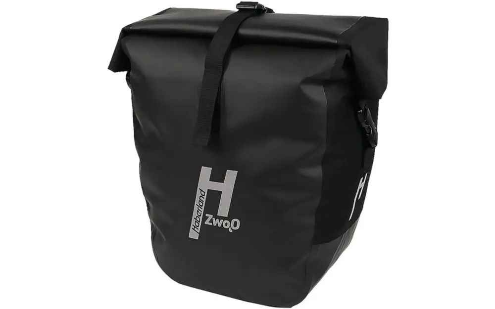 Haberland Einzeltaschen-Paar H2O wasserd sw, 32x47x16cm,42 ltr,inkl.Kompaktschien Preisreduziert