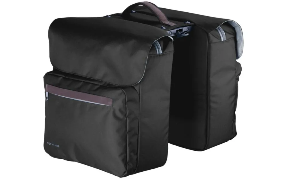 Beliebt Racktime System Doppeltasche Ture 2.0 schwarz, inkl. Snapit Adapter 2.0