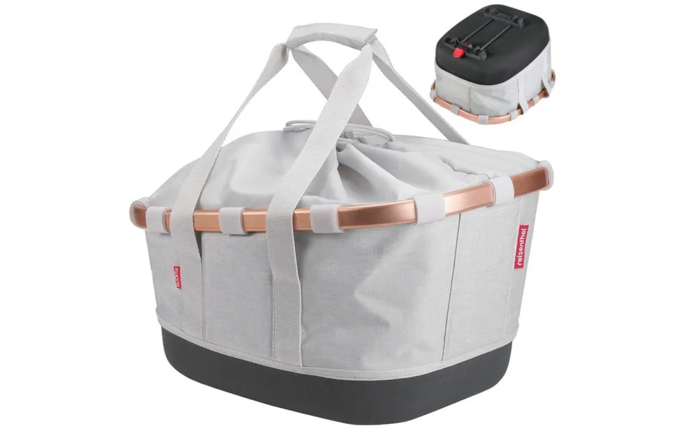 Ausverkauf KLICKfix Reisenthel City-Tasche Bikebasket GT, 33x27x42cm für Racktime - Schwarz