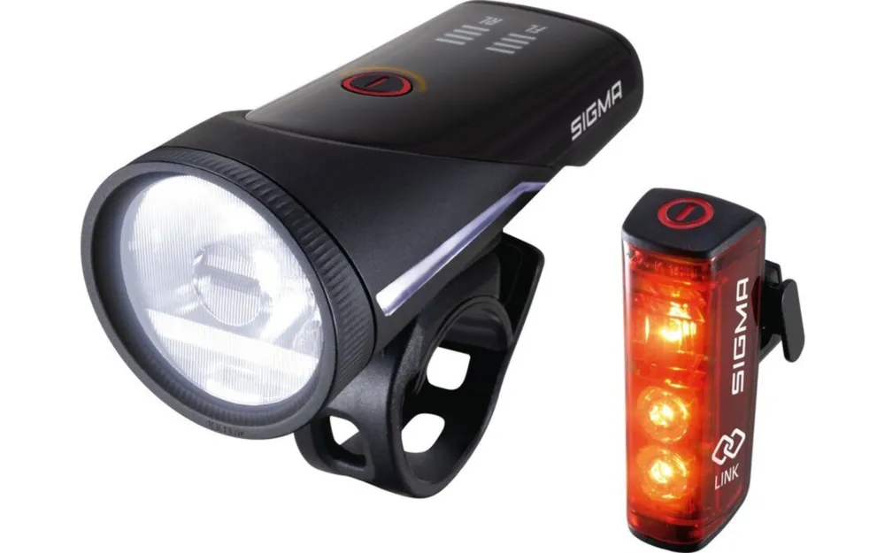 Rabatt LED-Akku-Beleuchtungs-Set Sigma Aura 100 USB, inkl Blaze Link