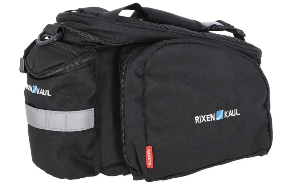 KLICKfix Gepäckträgertasche Rackpack 2+ schwarz, 12-16 ltr, ca. 800g, GTA Nur Für Kurze Zeit