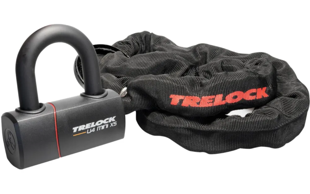 Knallerangebot TRELOCK Kettenschloss mit Bügelschloss LC 680/110/10