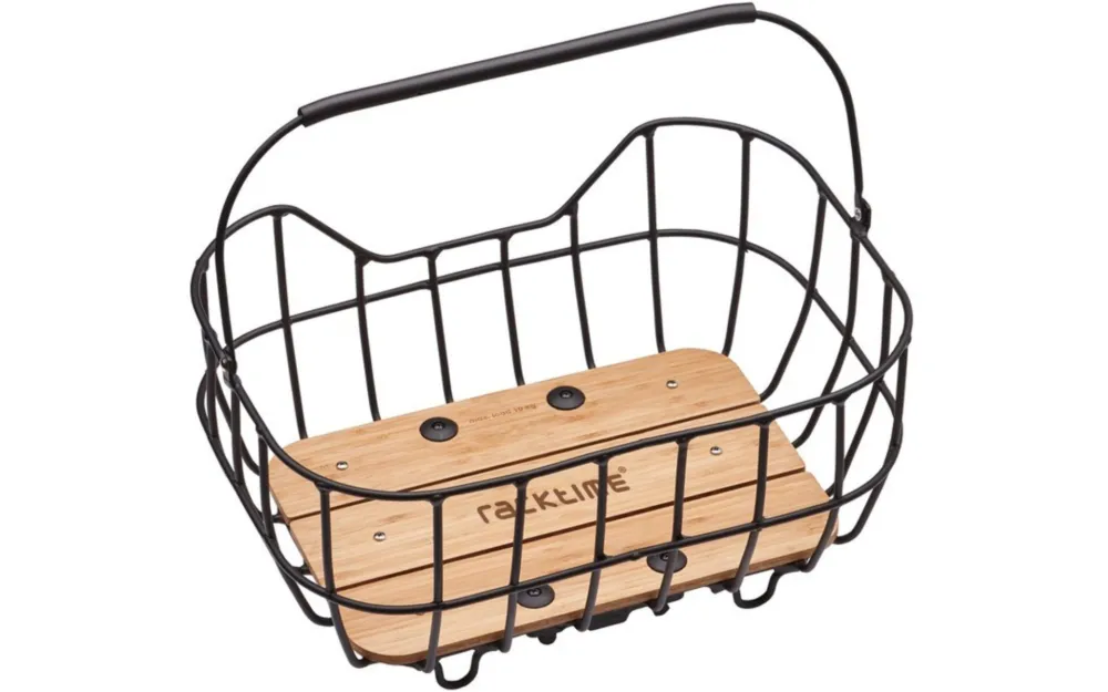 Racktime System Korb Baskit Breeze 22ltr 47x33x24cm, schwarz, inkl. SnapitAdapter Solange Der Vorrat Reicht