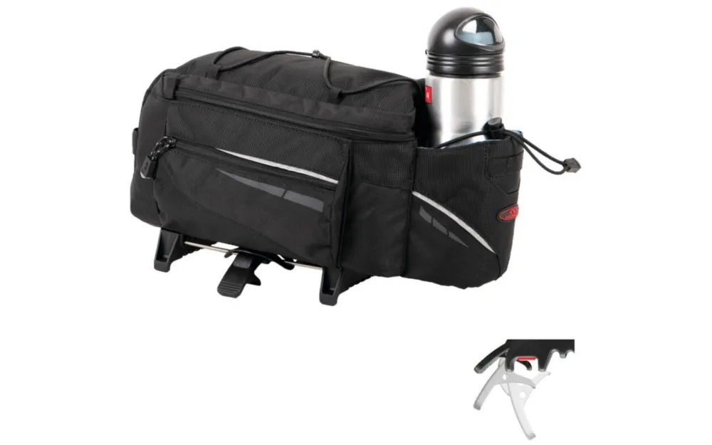 Norco Gepäckträger-Tasche Ohio Top Klip schwarz, 38x20x17cm, 7,5ltr, ca.825g Kracherpreis