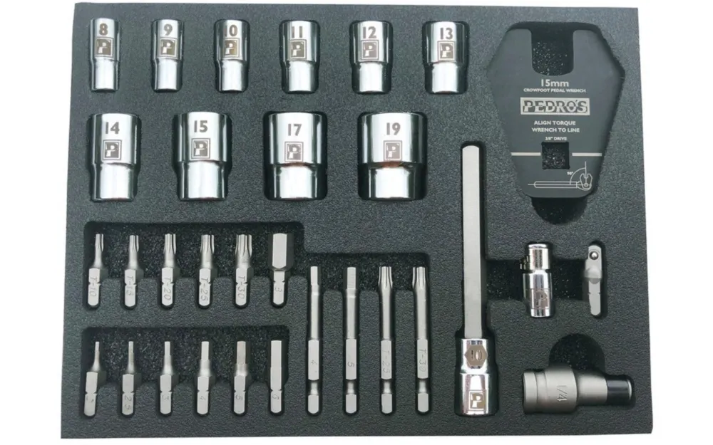 Begrenztes Angebot Pro Bit und Sockel Set Pedros 31-teilig