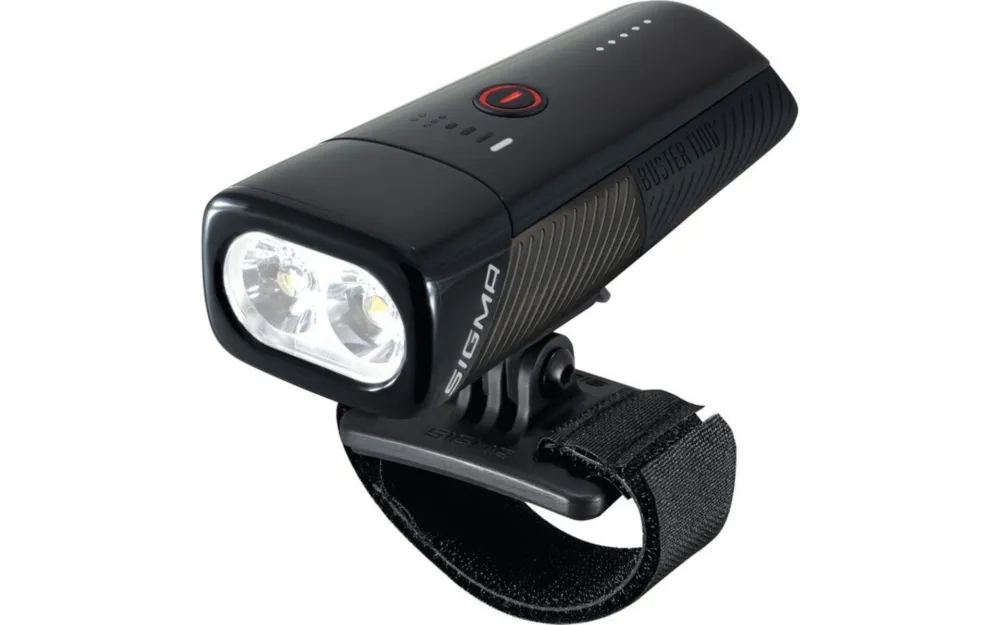 LED-Helmlampe Sigma Buster 1100HL, schwarz Heißes Angebot