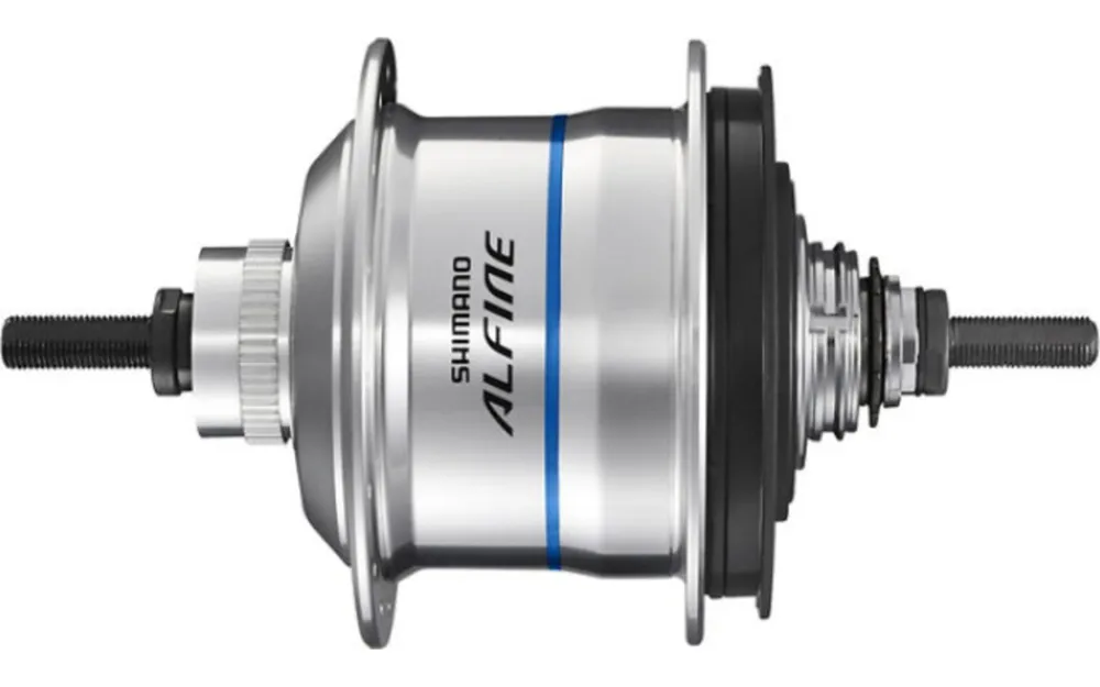 Shimano Getriebenabe Alfine Di2 11-Gang SG-S7051 für Scheibenbremse, 32 Loch silber, 135 mm, 187 mm Sofort Bestellen
