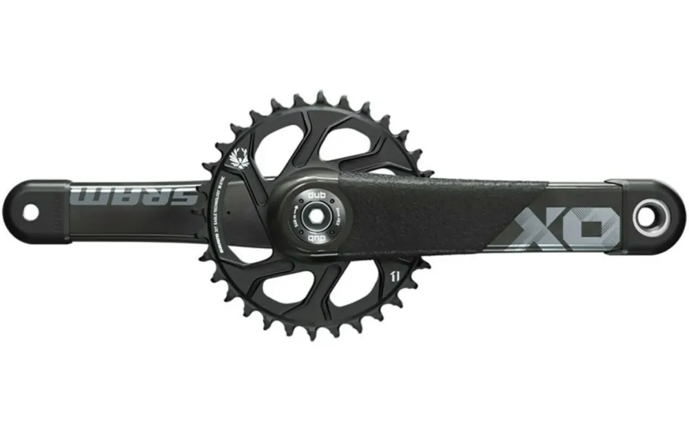 Nur Heute SRAM Kurbelgarnitur X01 All Downhill DUB - Rot