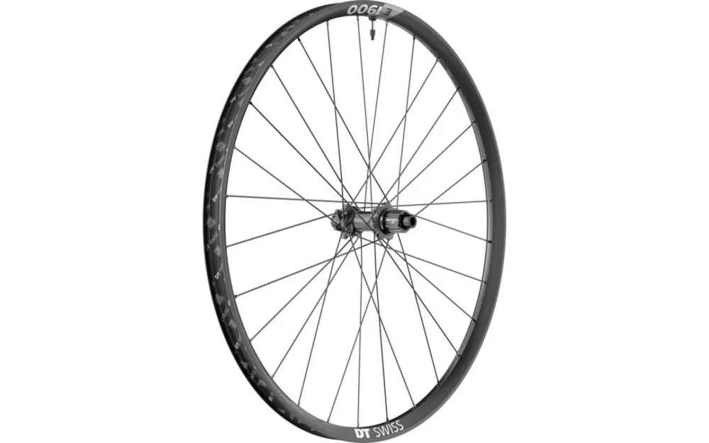 Top-Seller DT Swiss Laufrad 1900 Spline DB Alu, schwarz, 6-Loch - hinten